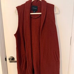 Cynthia Rowley Rich Red Knit Cardigan